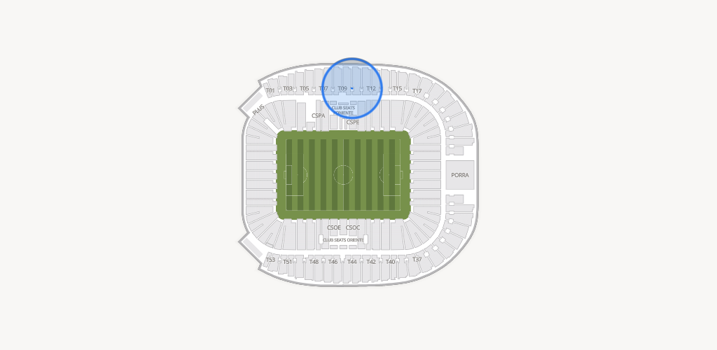 Estadio BBVA Bancomer Seating Chart