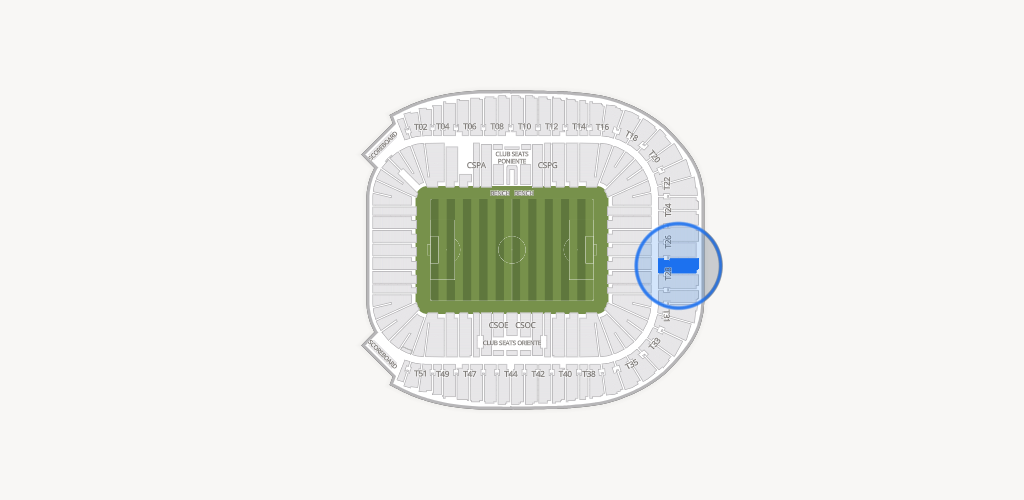 Estadio BBVA Bancomer Seating Chart