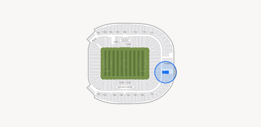 Estadio BBVA Bancomer Seating Chart