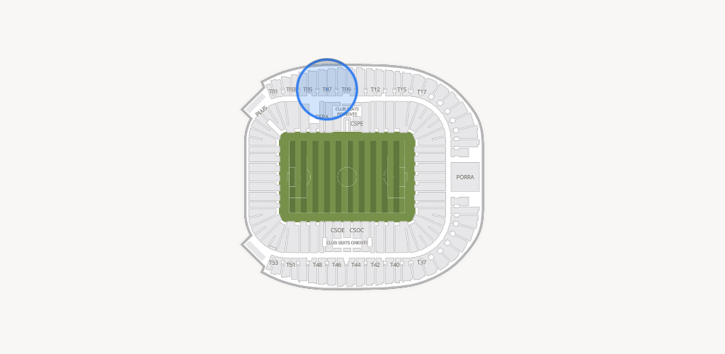 Estadio BBVA Bancomer Seating Chart