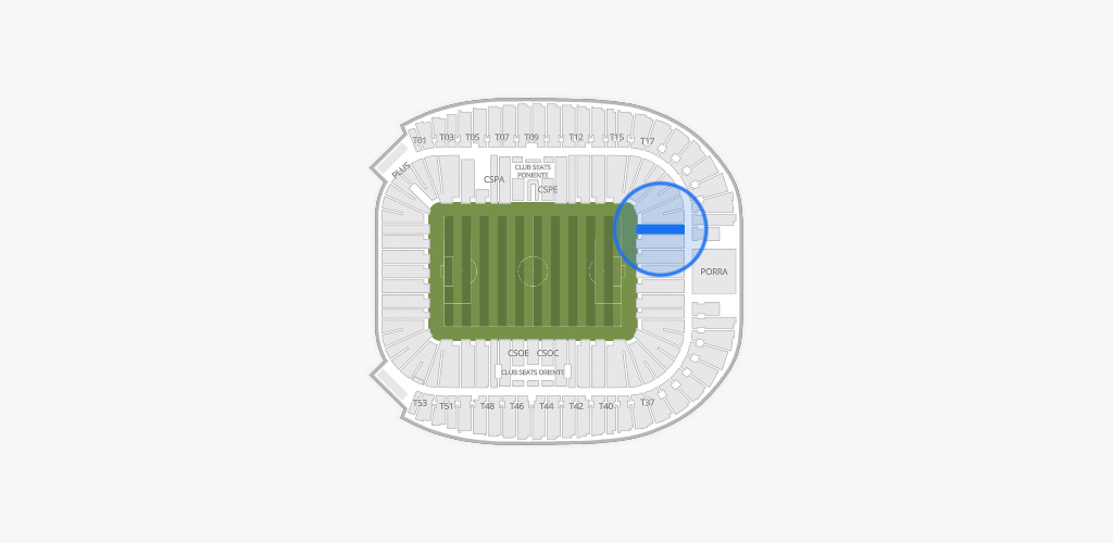 Estadio BBVA Bancomer Seating Chart