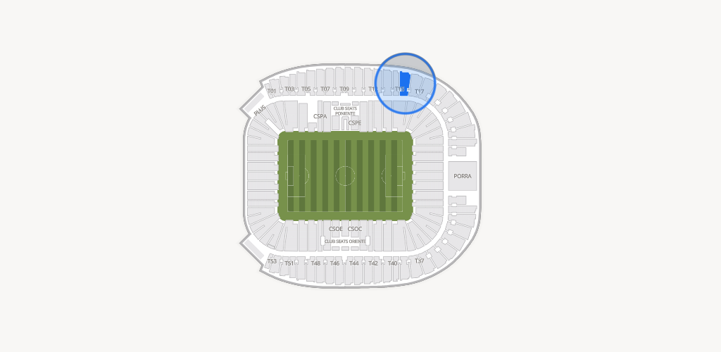 Estadio BBVA Bancomer Seating Chart
