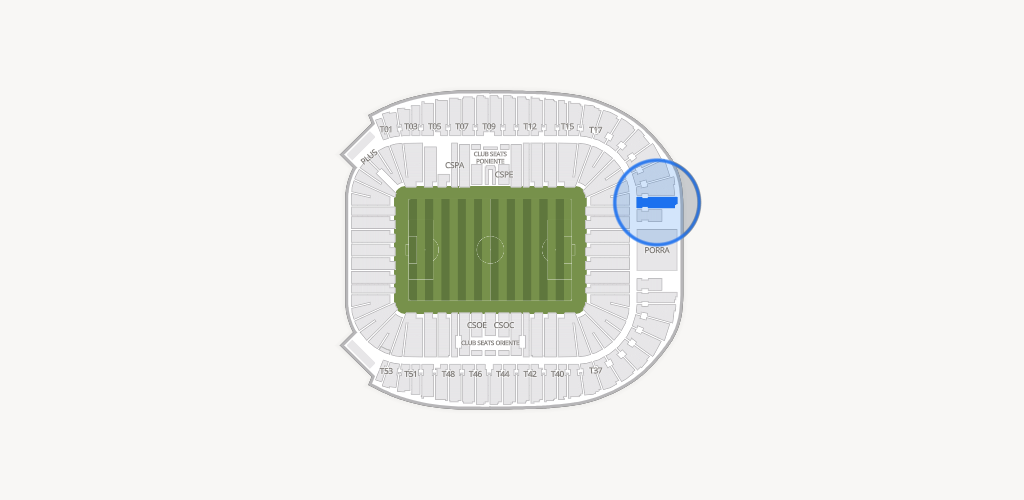 Estadio BBVA Bancomer Seating Chart