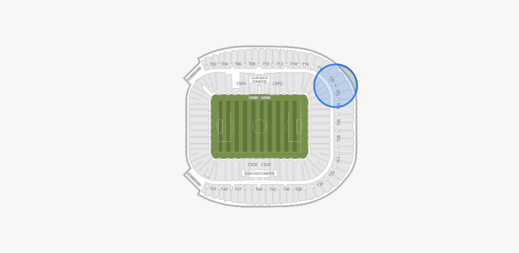 Estadio BBVA Bancomer Seating Chart