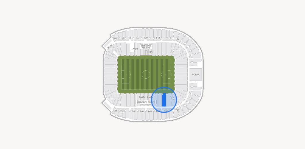 Estadio BBVA Bancomer Seating Chart