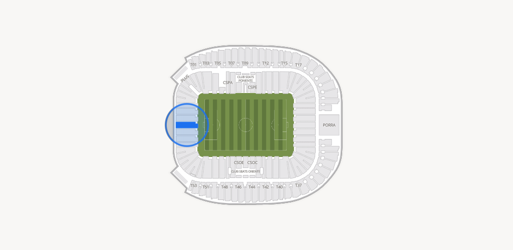 Estadio BBVA Bancomer Seating Chart