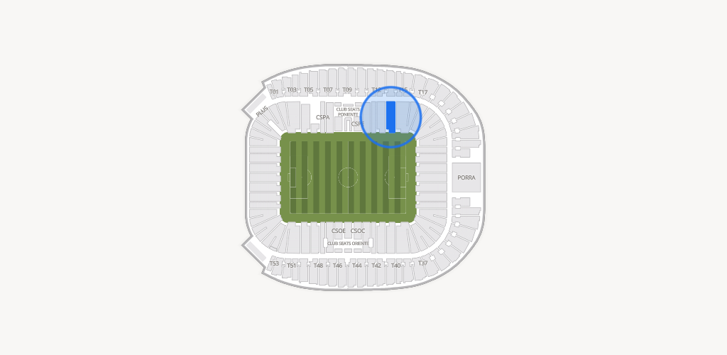 Estadio BBVA Bancomer Seating Chart