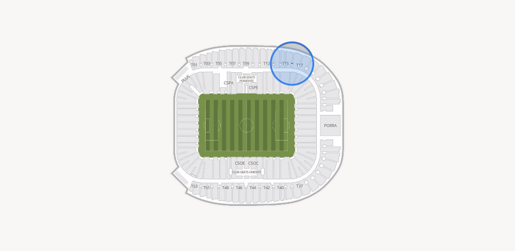 Estadio BBVA Bancomer Seating Chart