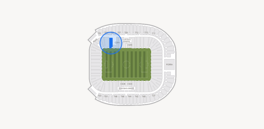 Estadio BBVA Bancomer Seating Chart