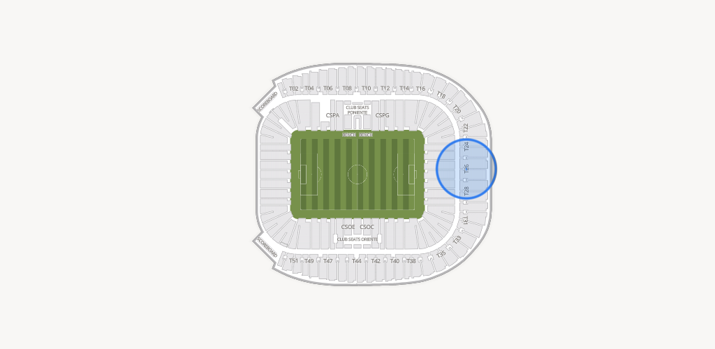 Estadio BBVA Bancomer Seating Chart