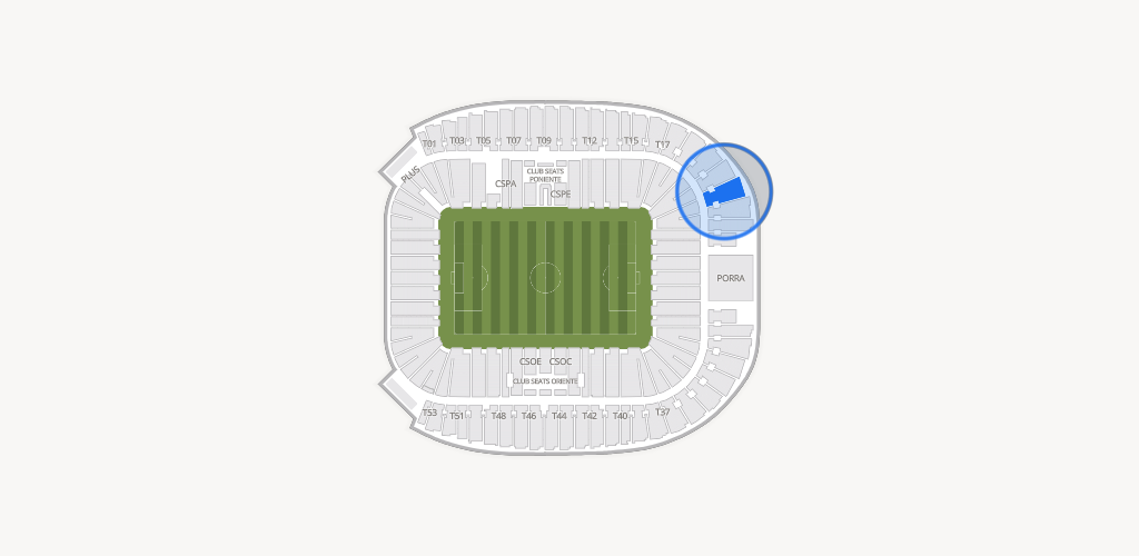 Estadio BBVA Bancomer Seating Chart