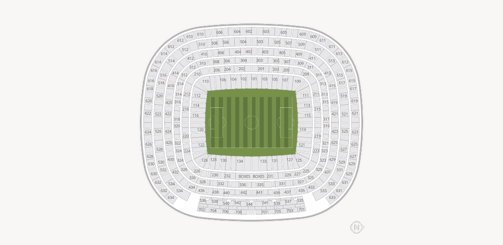 Estadio Santiago Bernabeu Seating Chart