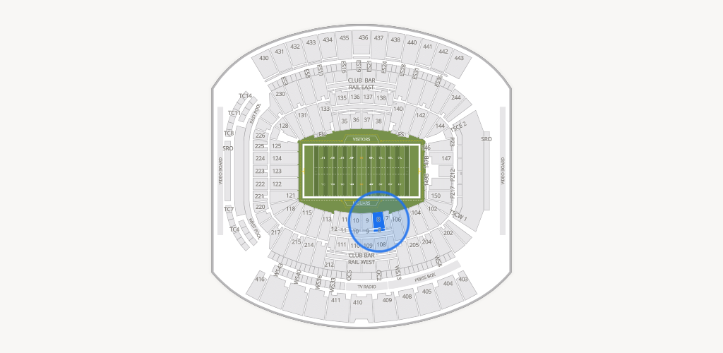 EverBank Stadium Seating Chart
