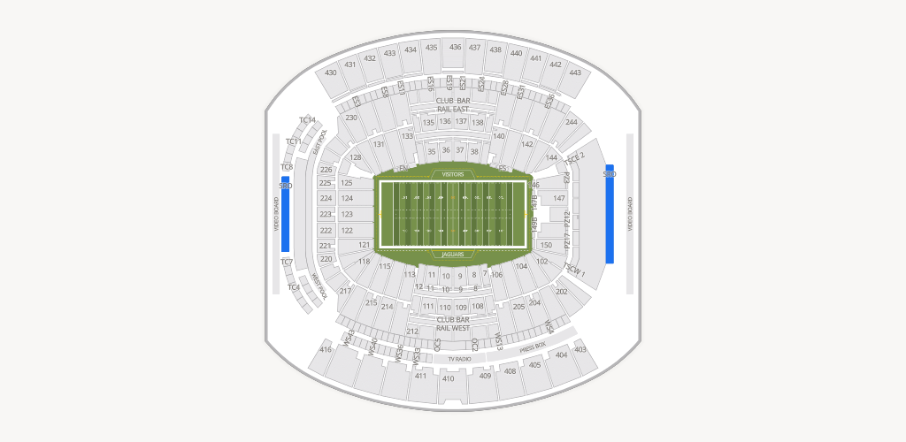 EverBank Stadium Seating Chart