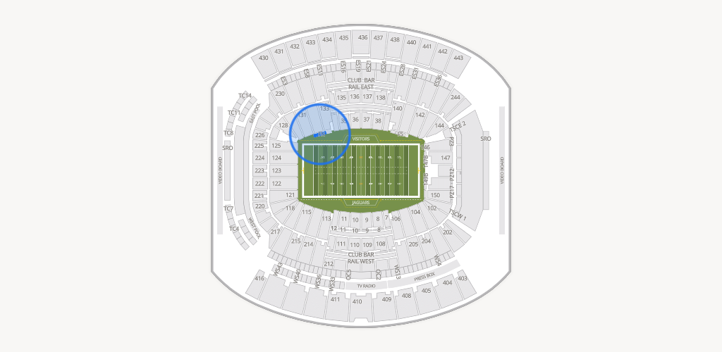 EverBank Stadium Seating Chart