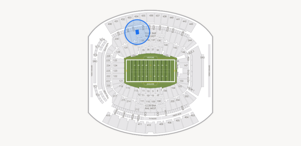 EverBank Stadium Seating Chart