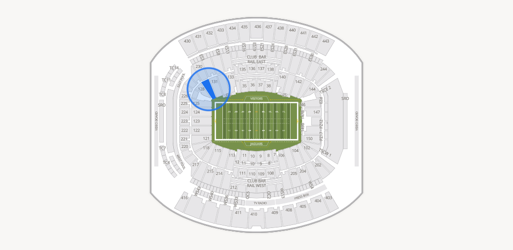 EverBank Stadium Seating Chart