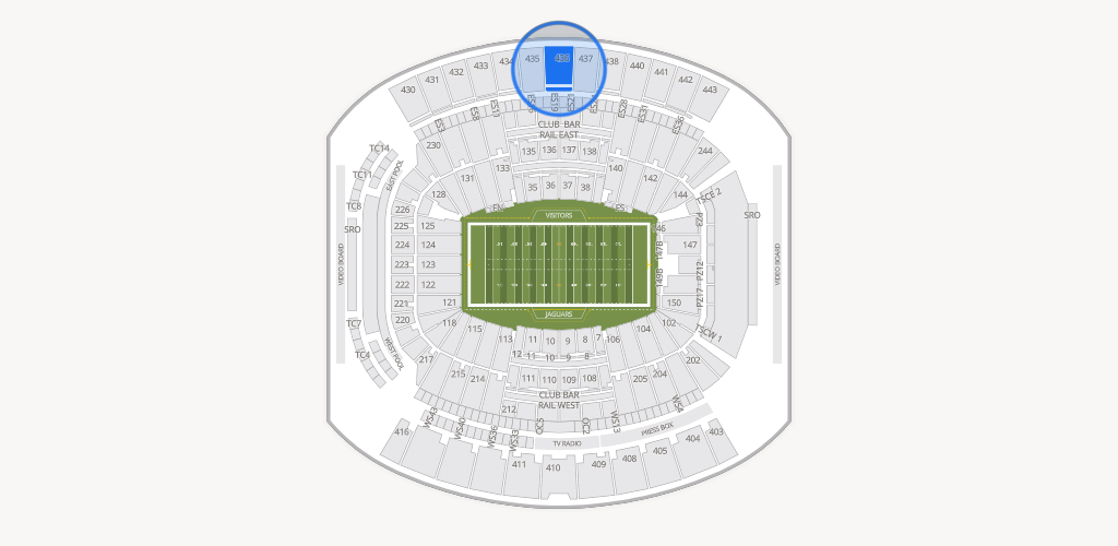 EverBank Stadium Seating Chart