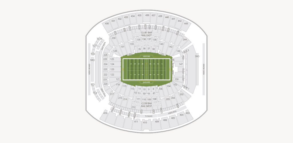 EverBank Stadium Seating Chart