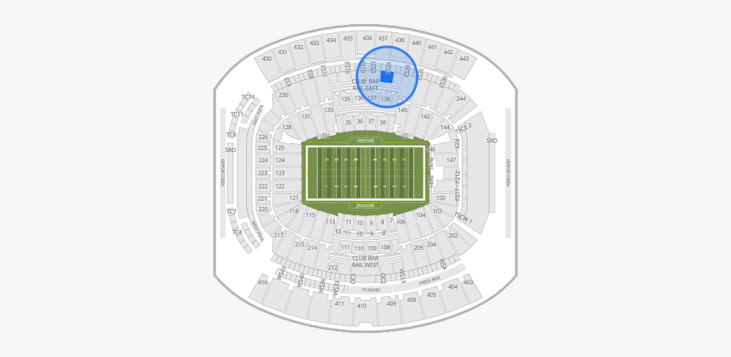 EverBank Stadium Seating Chart