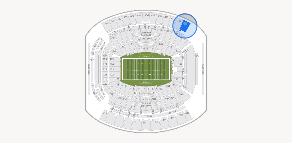 EverBank Stadium Seating Chart