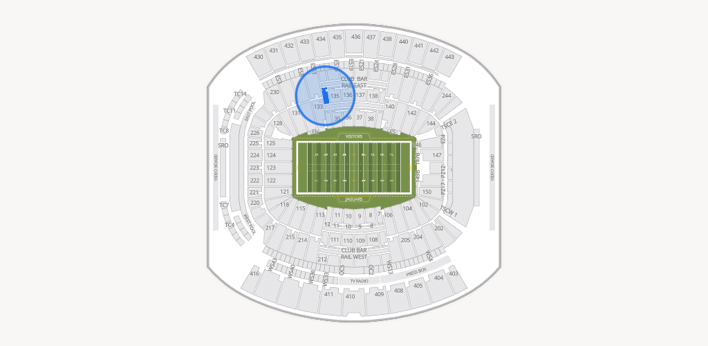 EverBank Stadium Seating Chart