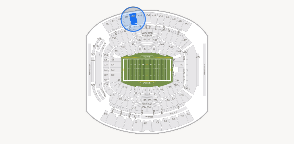 EverBank Stadium Seating Chart