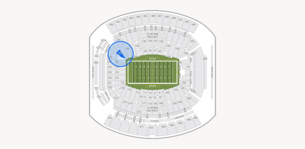EverBank Stadium Seating Chart