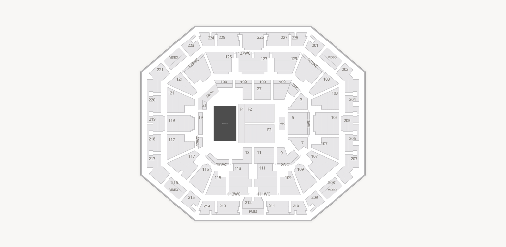 Exactech Arena at the Stephen C. O'Connell Center Seating Chart