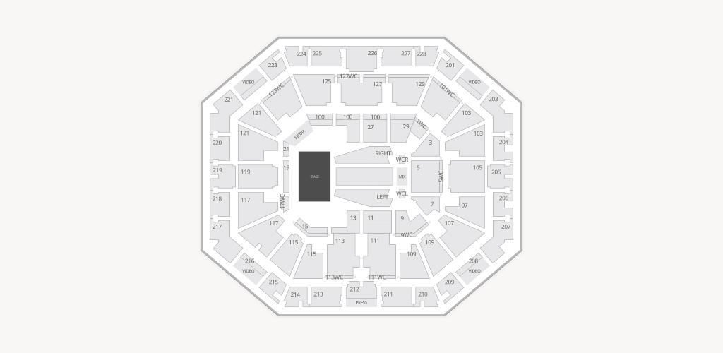 Exactech Arena at the Stephen C. O'Connell Center Seating Chart