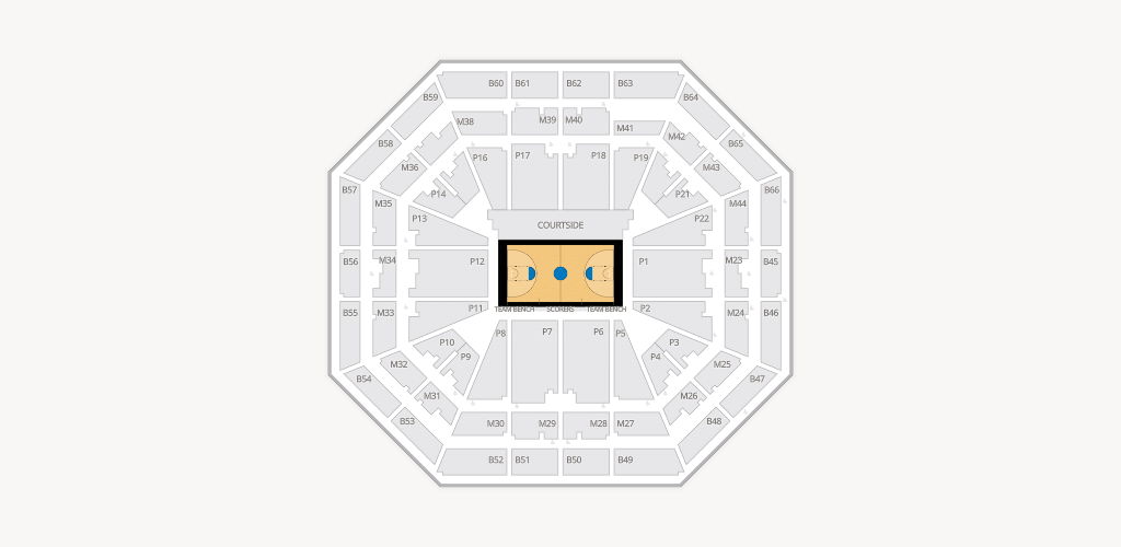ExtraMile Arena Seating Chart