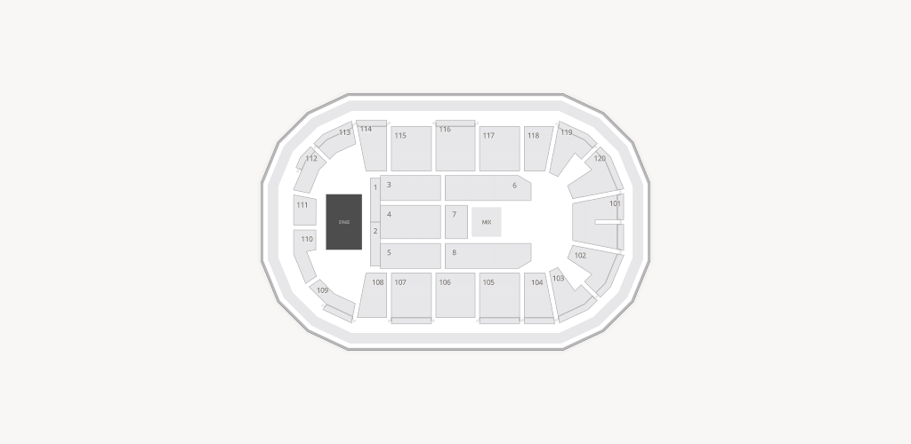 F&M Bank Arena Seating Chart