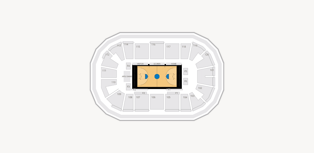 F&M Bank Arena Seating Chart