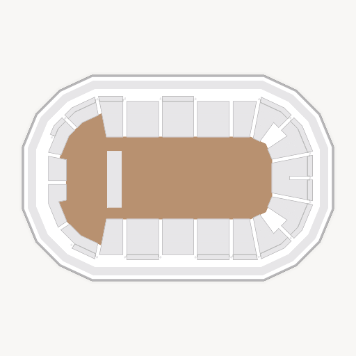 F&M Bank Arena seating chart