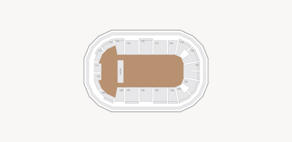 F&M Bank Arena Seating Chart