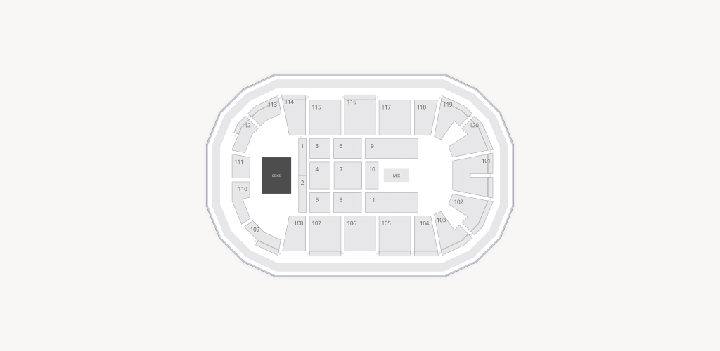 F&M Bank Arena Seating Chart