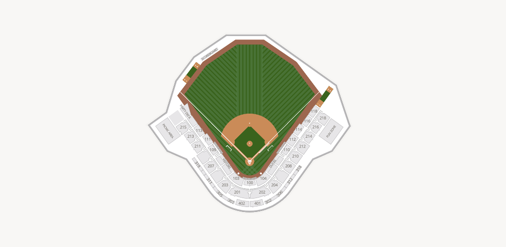Fairfield Properties Ballpark Seating Chart
