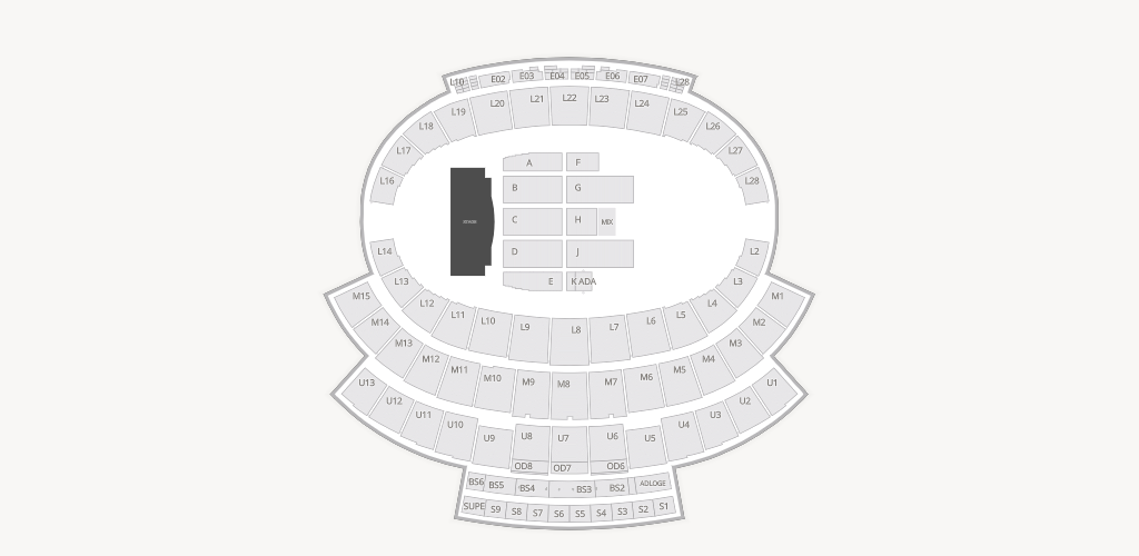Falcon Stadium Seating Chart