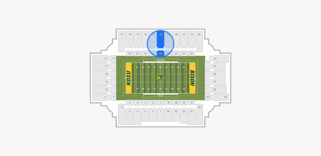 Fargodome Seating Chart