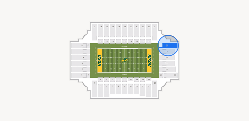 Fargodome Seating Chart