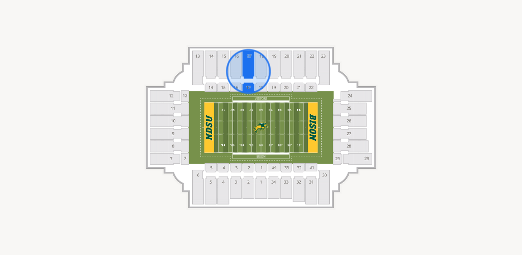 Fargodome Seating Chart