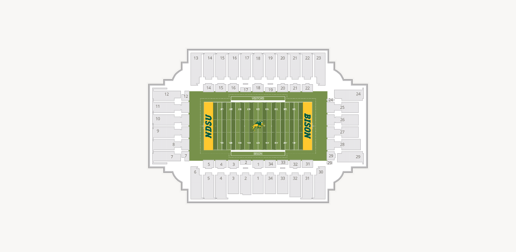 Fargodome Seating Chart