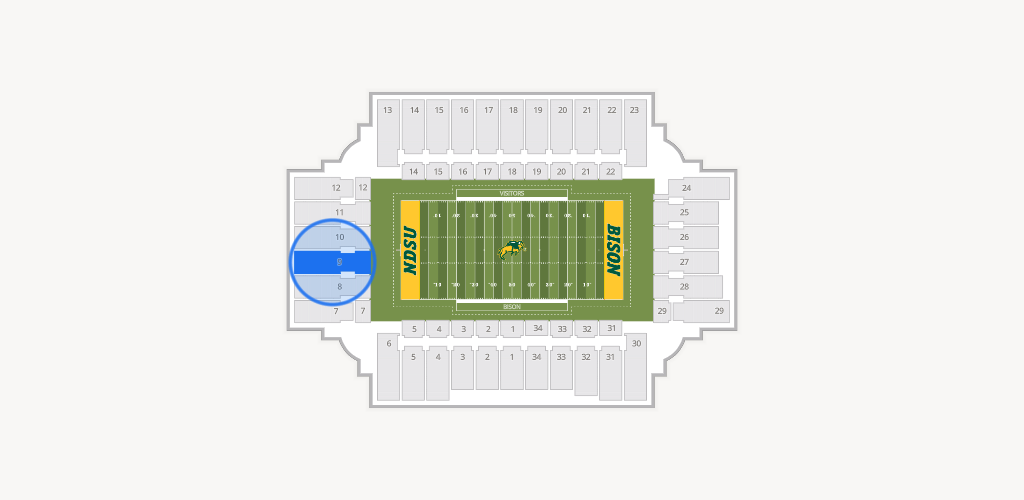 Fargodome Seating Chart