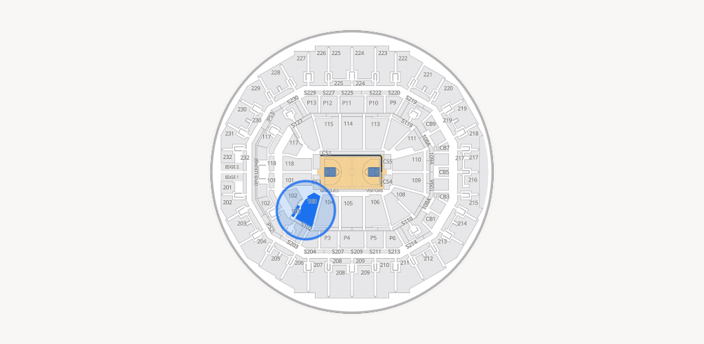 FedExForum Seating Chart