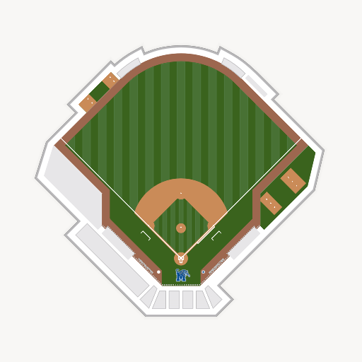FedExPark seating chart