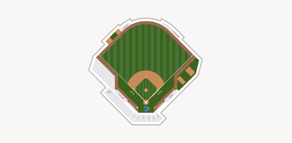 FedExPark Seating Chart