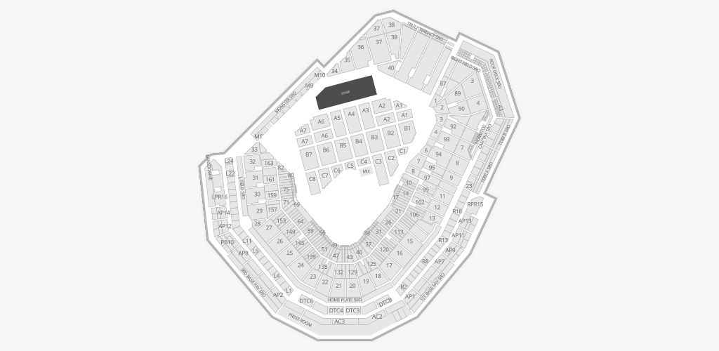 Fenway Park Seating Chart
