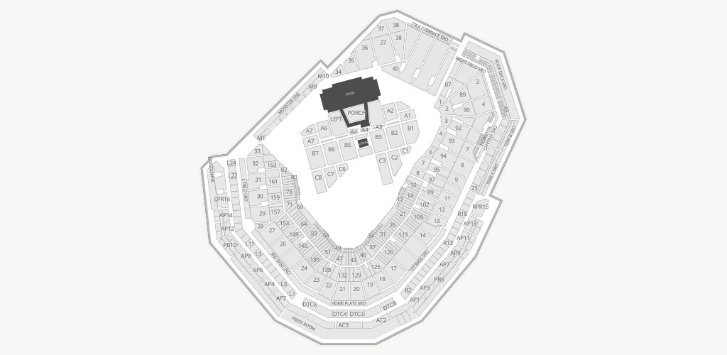 Fenway Park Seating Chart