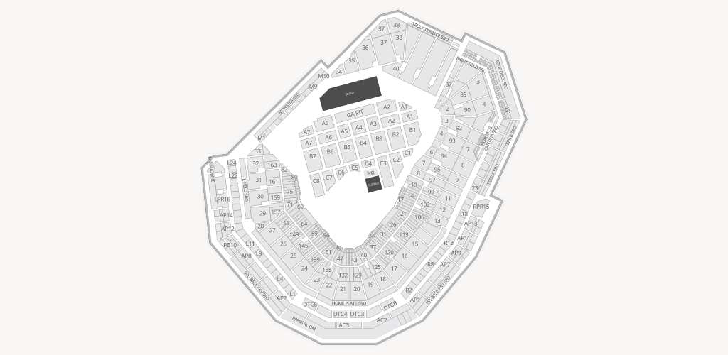 Fenway Park Seating Chart