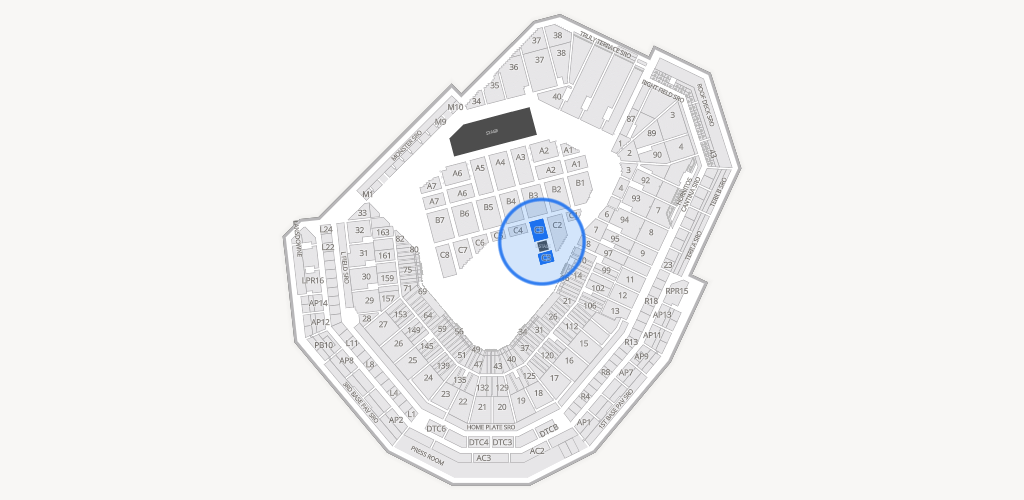 Fenway Park Seating Chart